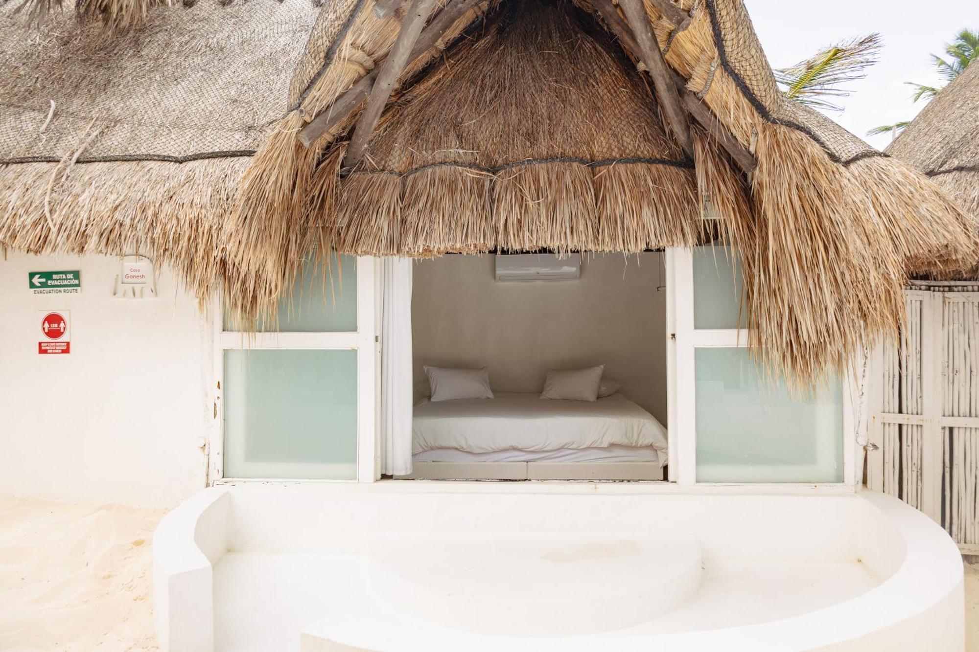 Shambala Beach House Tulum Bagian luar foto